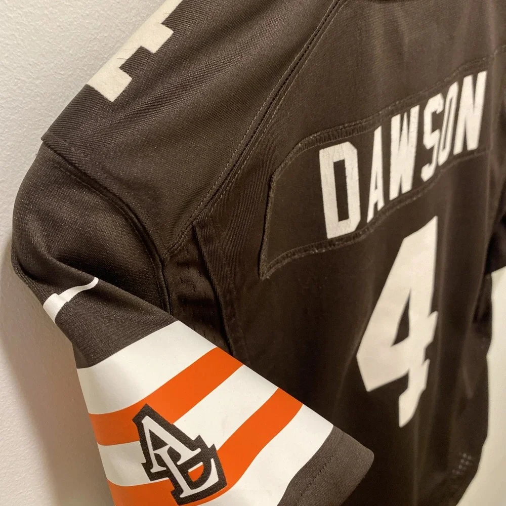 Cleveland Browns #4 Deshaun Watson Nike On Field Jersey Womens Medium Football